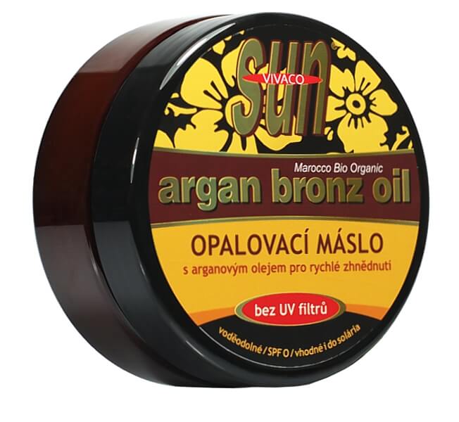 VIVACO sun argan bronze maslo na opaľovanie bez uv filtra