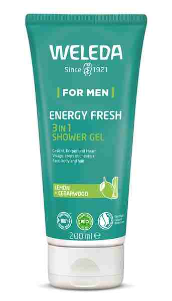 Weleda For Men Energy Fresh 3in1 - sprchový gél
