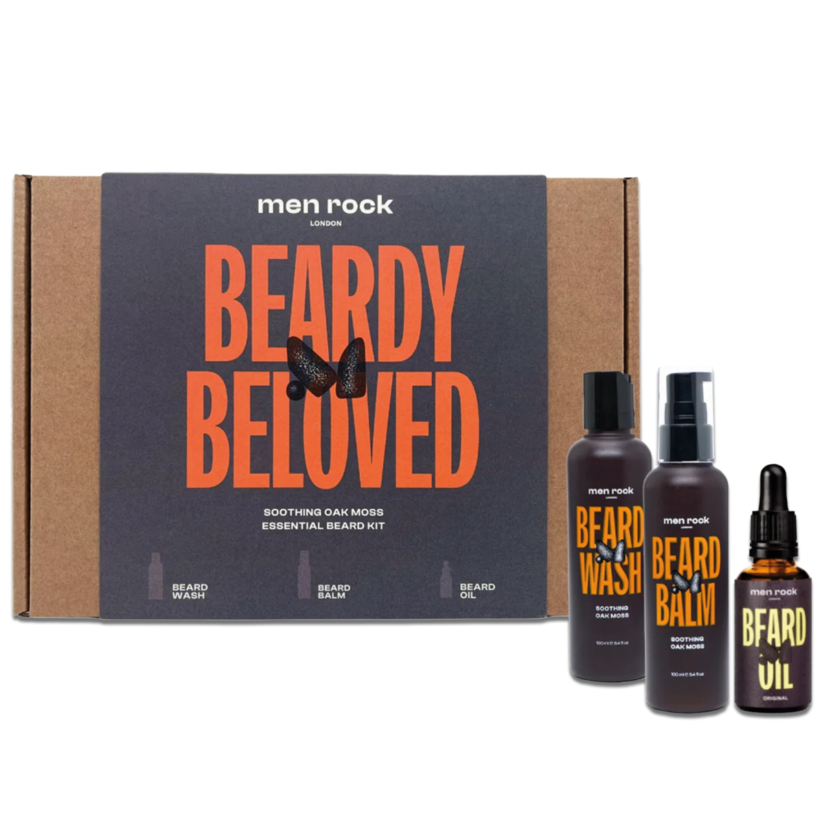 Základná súprava na starostlivosť o bradu Men Rock Beardy Beloved