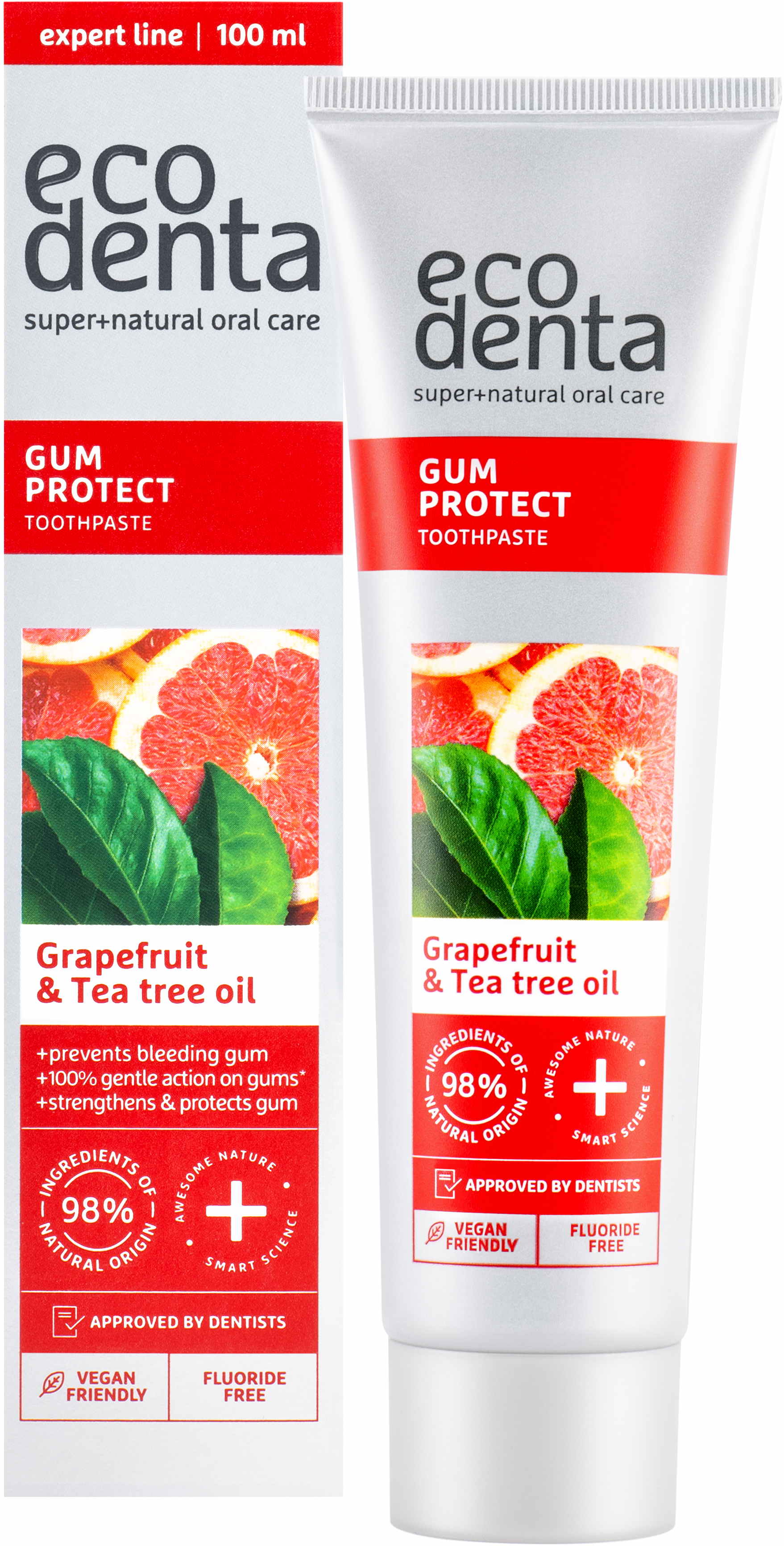 Zubná pasta na ochranu ďasien s čajovníkovým olejom