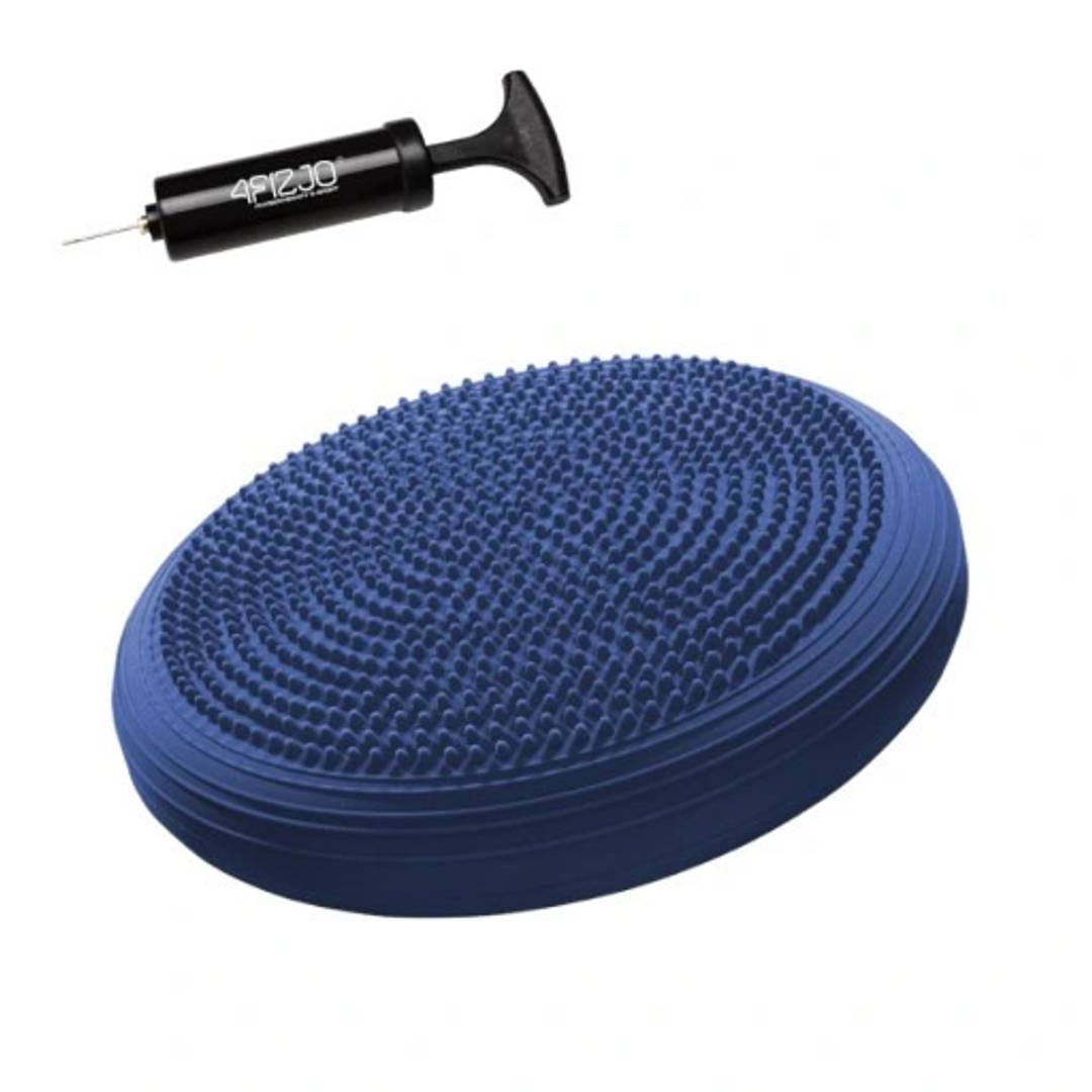 4FIZJO Balančná podložka +pumpa 33/5cm modrá