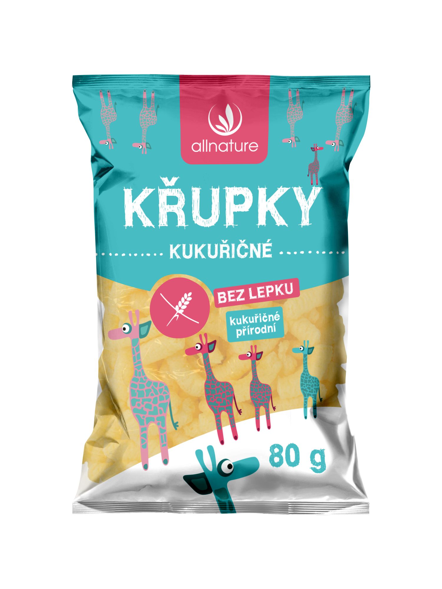 Allnature Kukuričné Chrumky 80g