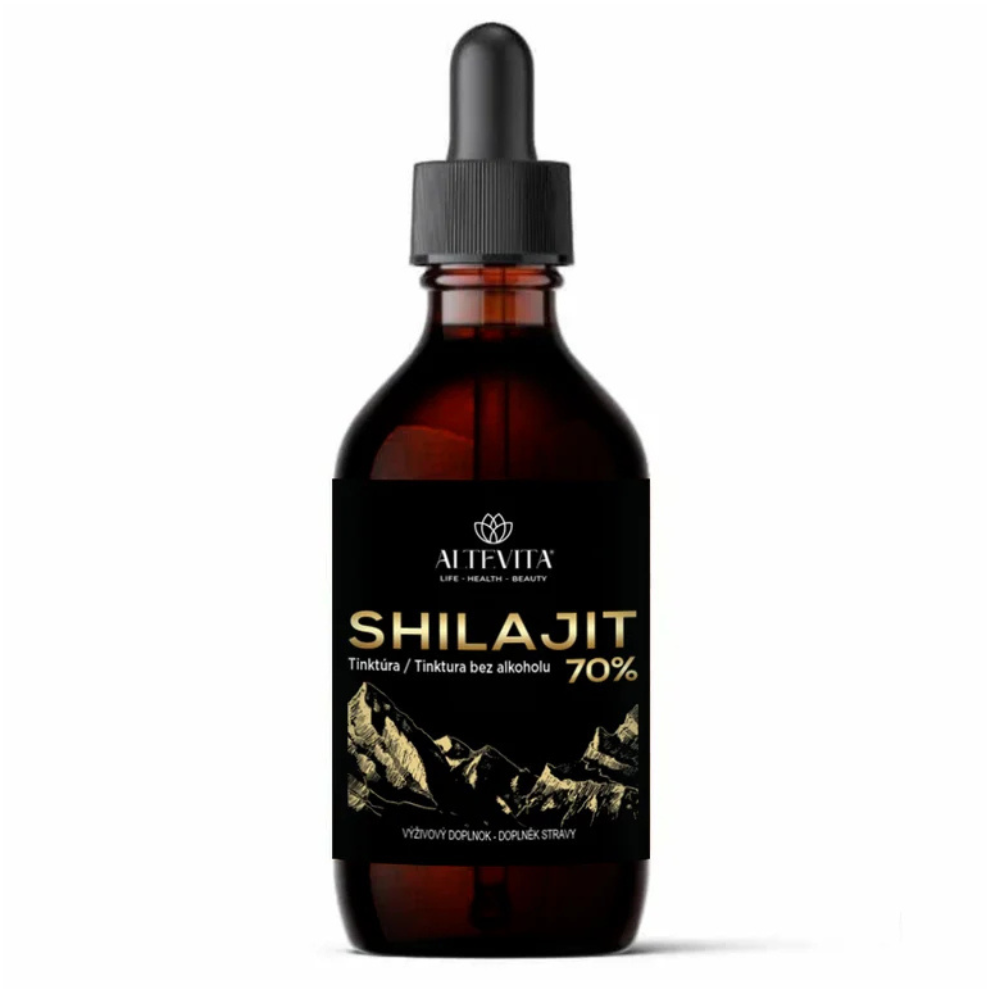 Altevita Shilajit Tinktúra bez alkoholu 70% 100ml