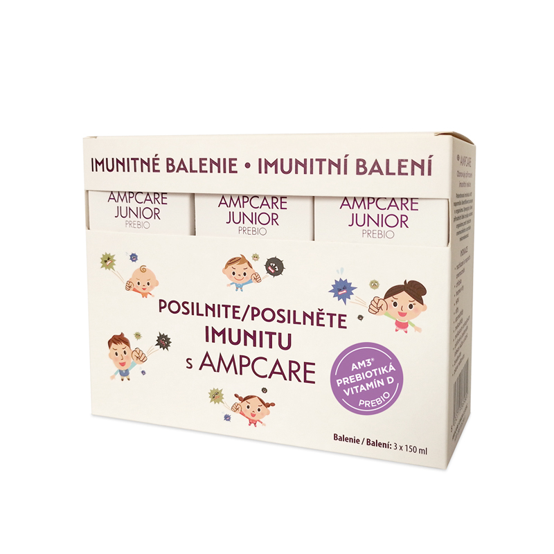 AMPCARE JUNIOR PREBIO imunitné balenie