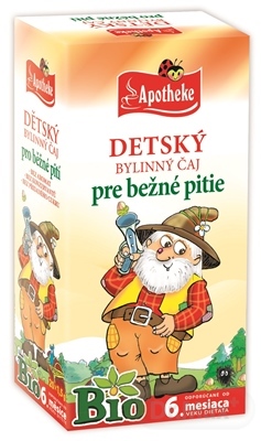APOTHEKE BIO DETSKÝ BYLINNÝ ČAJ pre bežné pitie