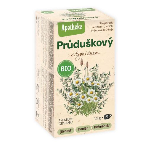 APOTHEKE BIO Prieduškový s tymiánom 20x1,5g