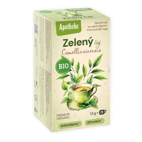 APOTHEKE BIO Zelený čaj 20/1,5g
