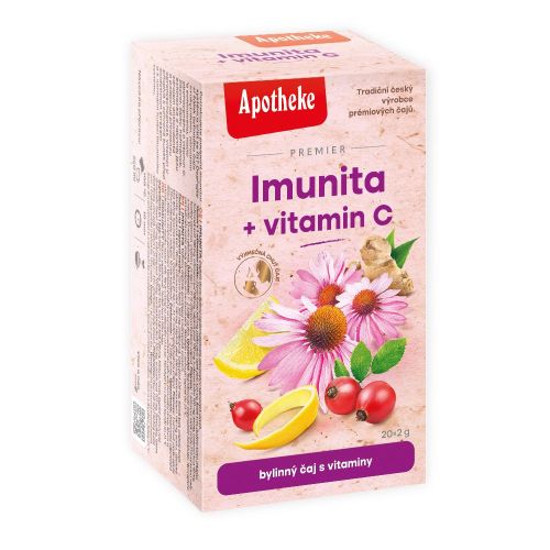 APOTHEKE Premier Selection IMUNITA+vitamín C 20/2 g