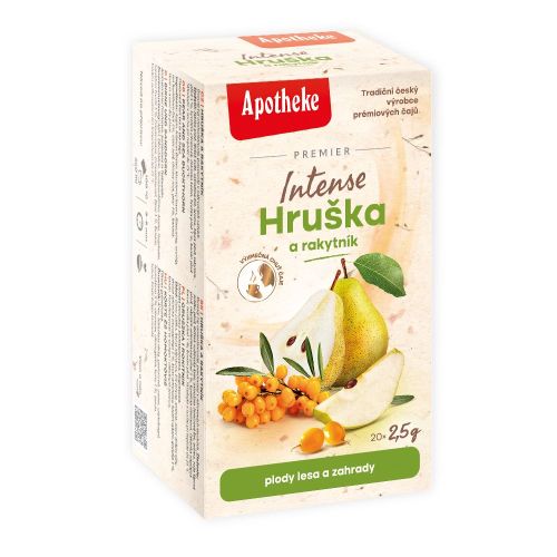 APOTHEKE Premier Selection INTENSE Hruška a rakytník 20/2,5g