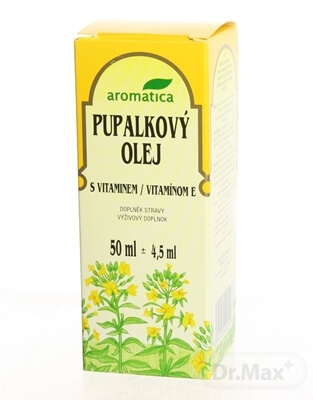 Aromatica Pupalkový Olej S Vitamínom E