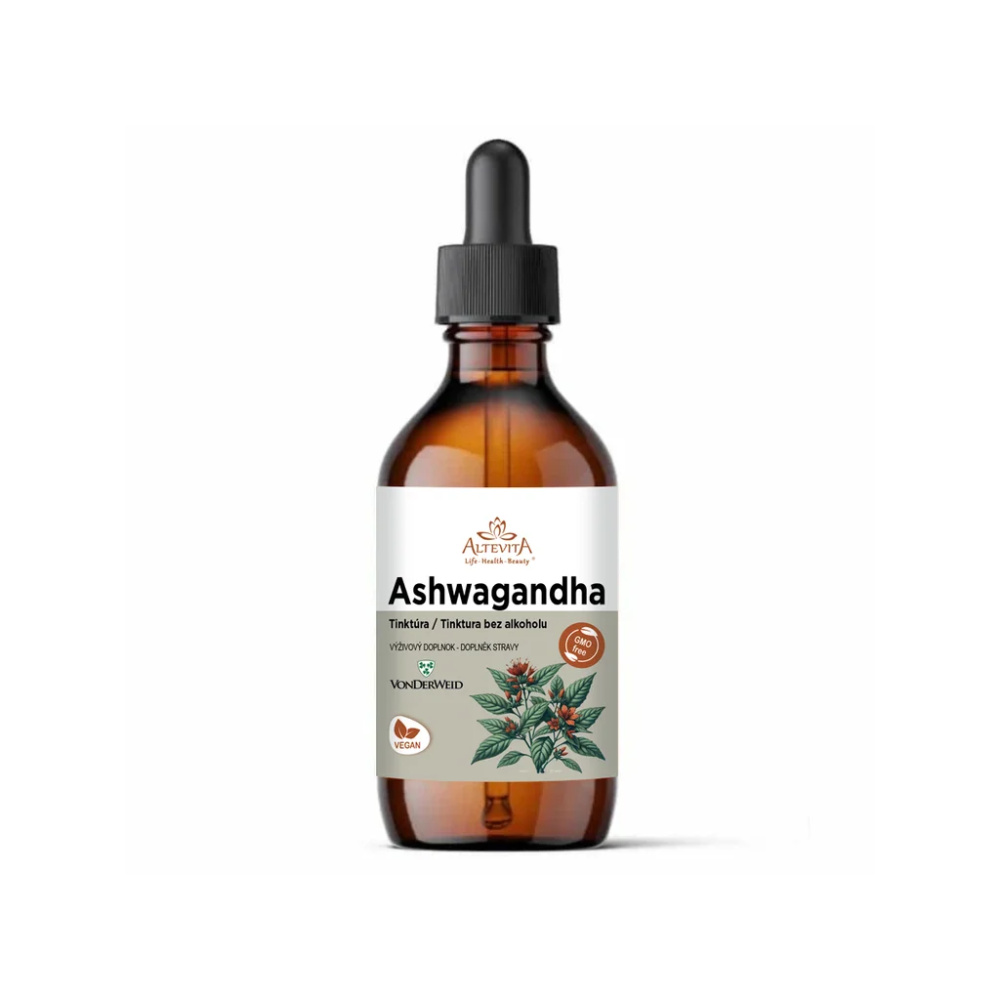 Ashwagandha tinktúra bez alkoholu 100ml