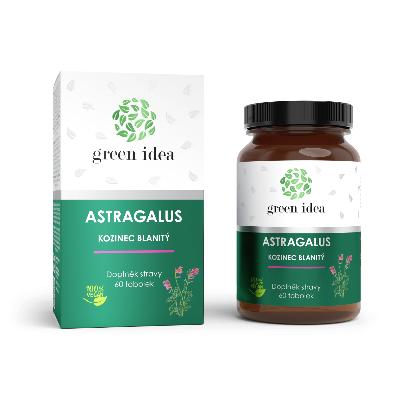 Astragalus – Kozinec blanitý – kapsuly 60 ks – Green idea