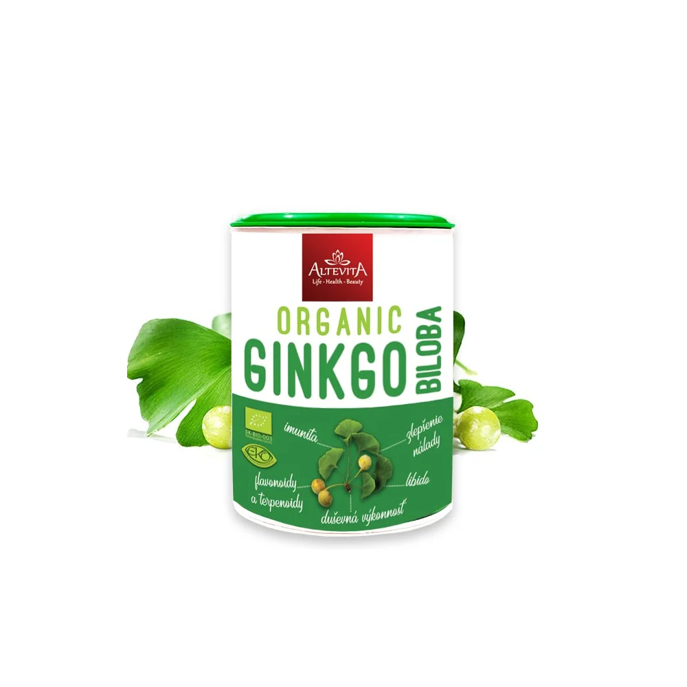 BIO Ginko Biloba prášok 2 x 90g