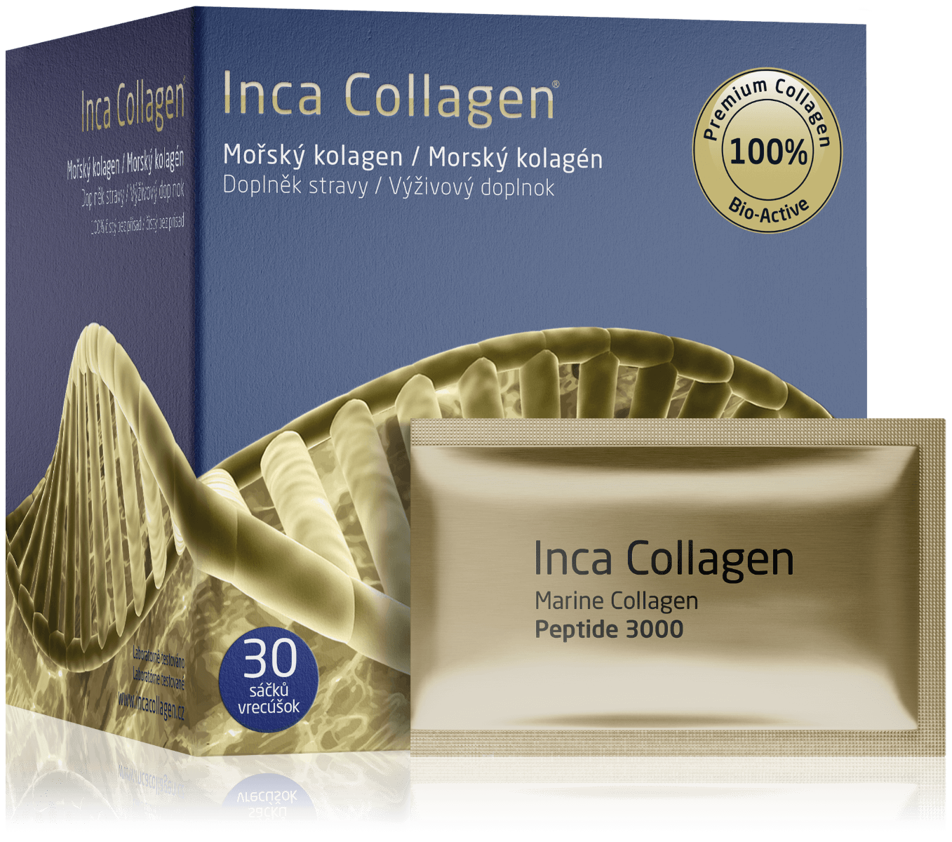 Bioaktívny morský kolagén Inca Collagen v prášku