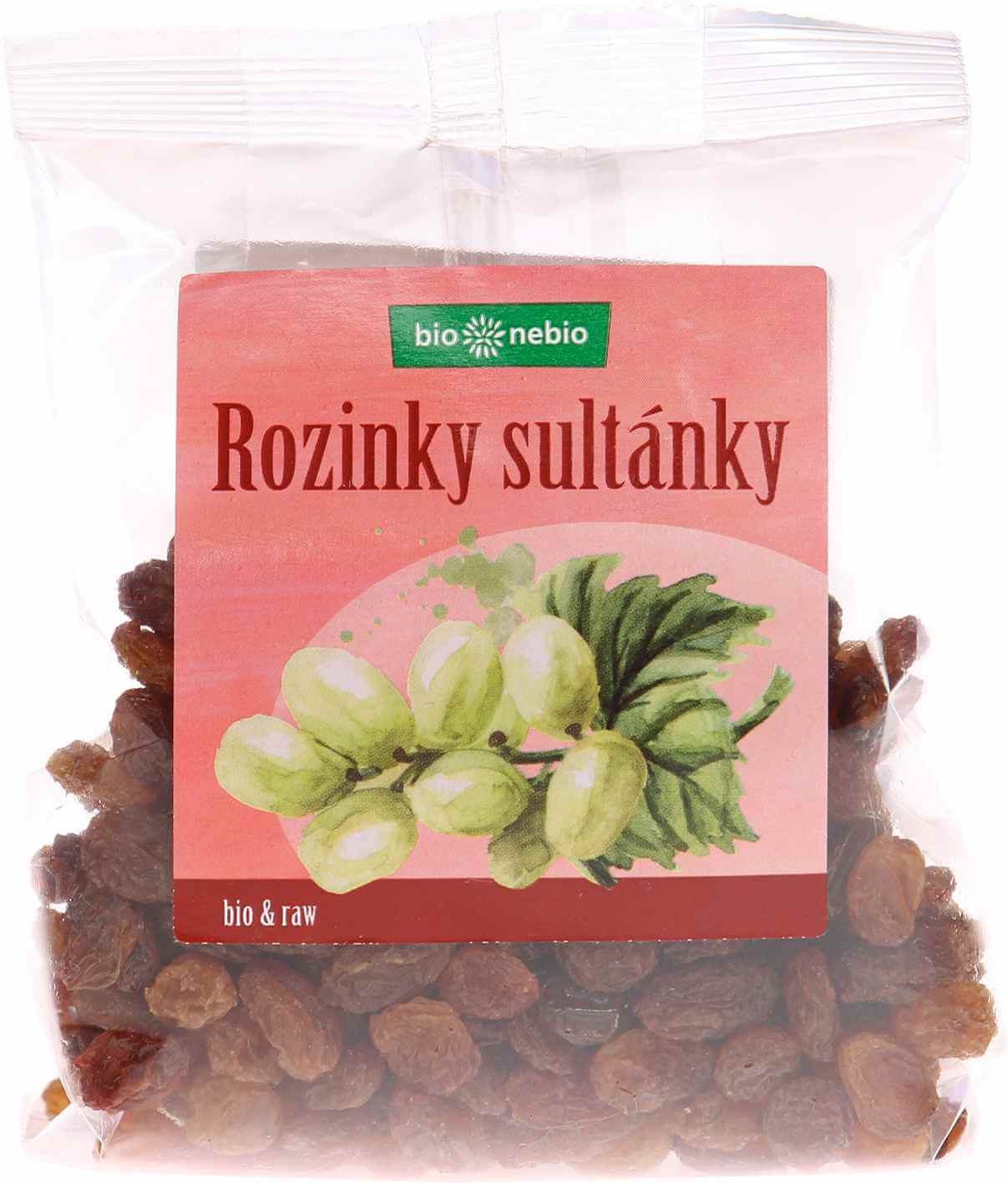 Bionebio Hrozienka Sultanky Nesirene 150g