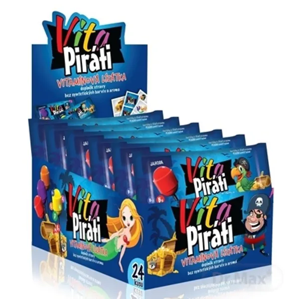 Biotter VitaPiráti vitamínové lízanky