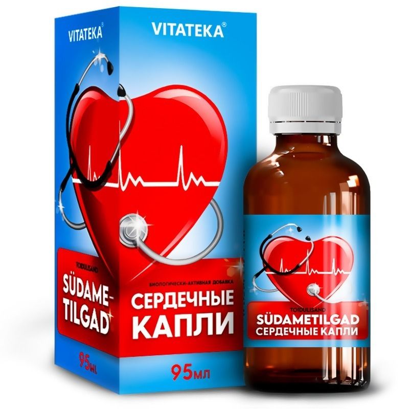 Bylinné kvapky na srdce – 95 ml – Vitateka