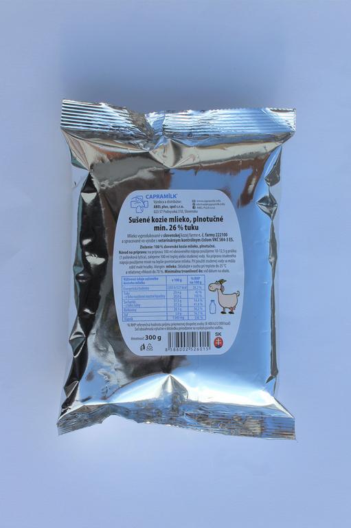 CAPRAMILK sušené kozie mlieko, plnotučné