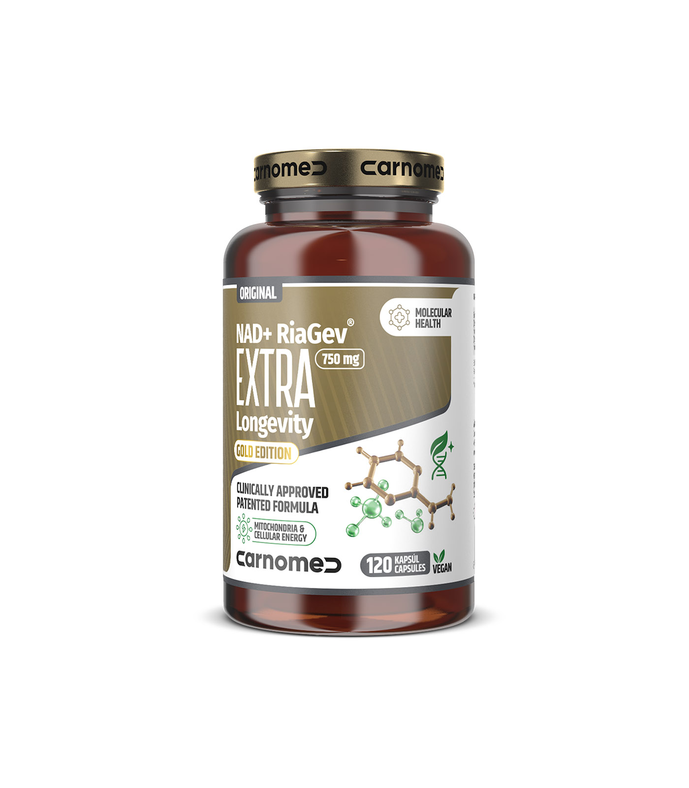 CarnoMed NAD+ RiaGev EXTRA Longevity