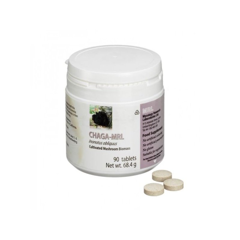 CHAGA Ryšavec šikmý 90 tabl. po 500 mg biomasy