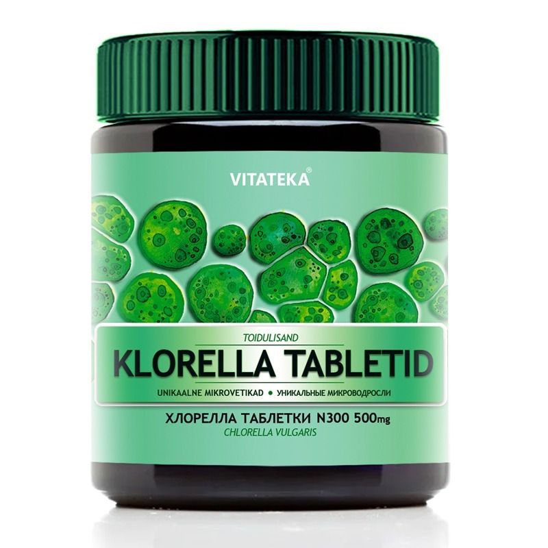 Chlorella 500 mg — 300 tabliet — Vitateka