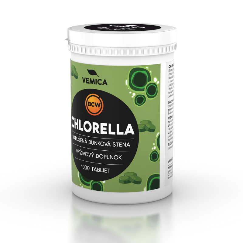 Chlorella BCW - tablety 1000 tab.