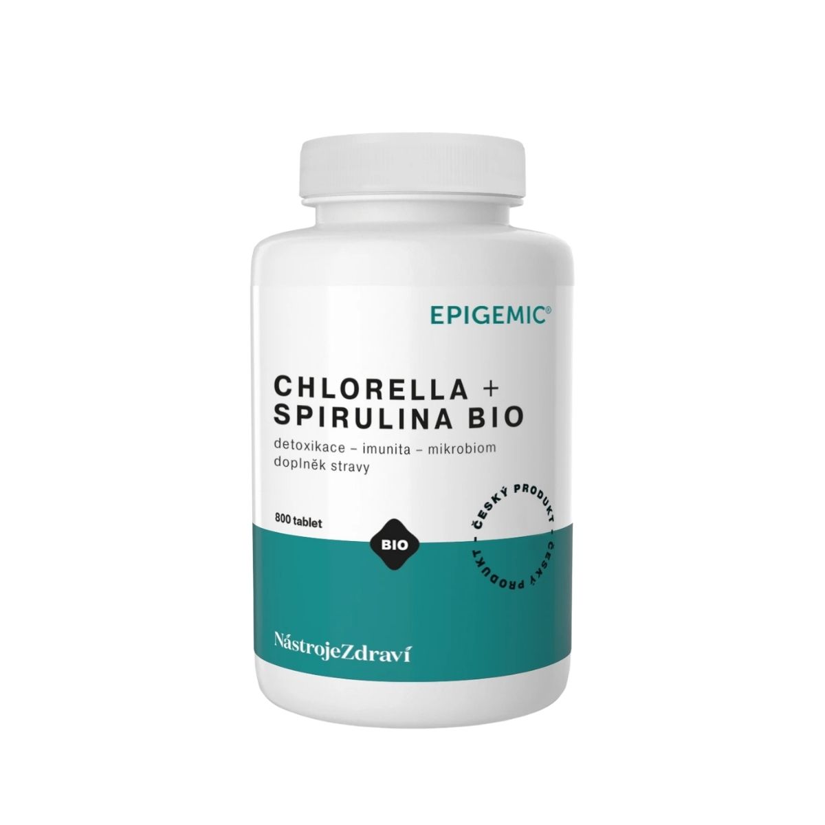Chlorella+Spirulina BIO - 800 tabliet - Epigemic®