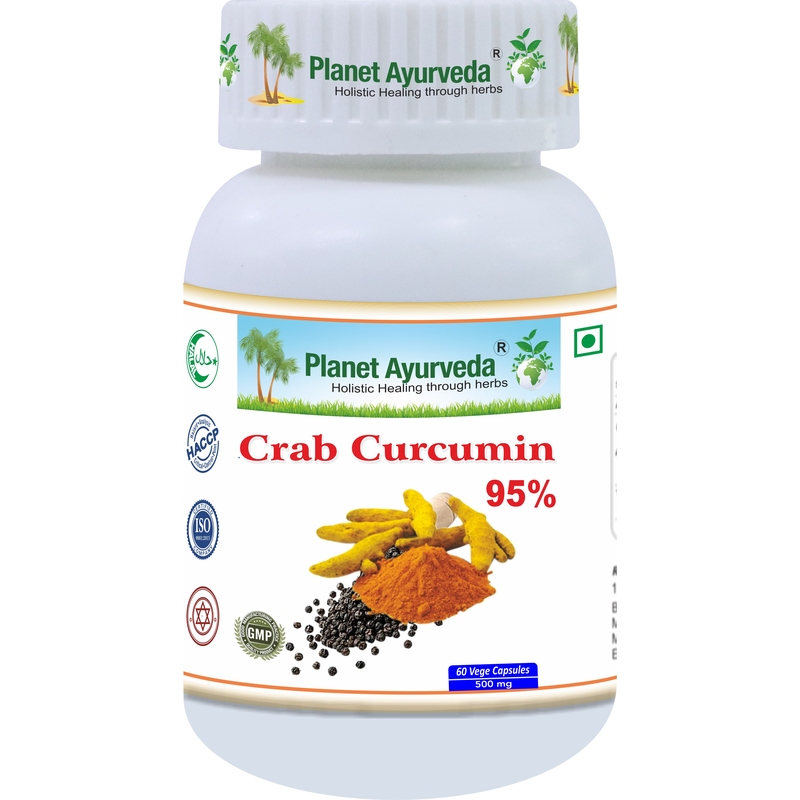 Crab Curcumin 95% - Protizápalové a antioxidačné účinky