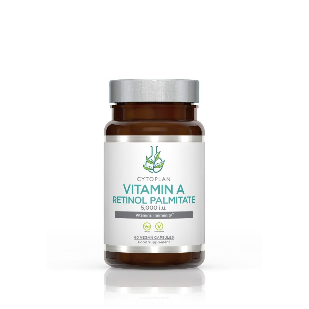 Cytoplan Vitamín A (retinol palmitát) 5000iu, 60 vegan kapsúl