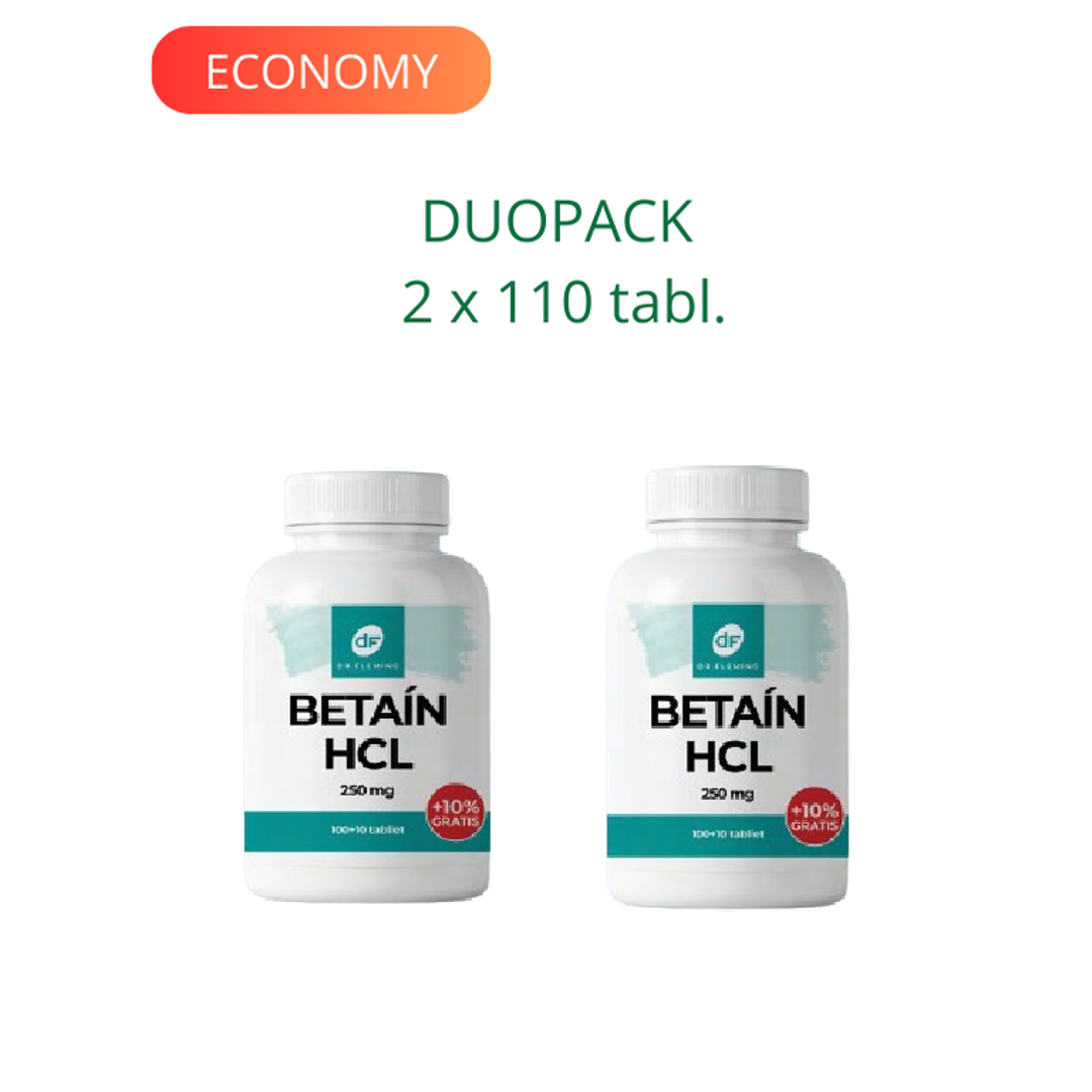 DR. FLEMING Betaín HCL 250mg 220ks DUOPACK