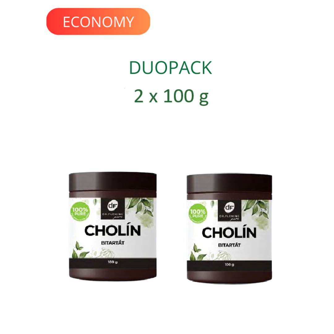 DR. FLEMING Cholín Bitartát 200g DUOPACK