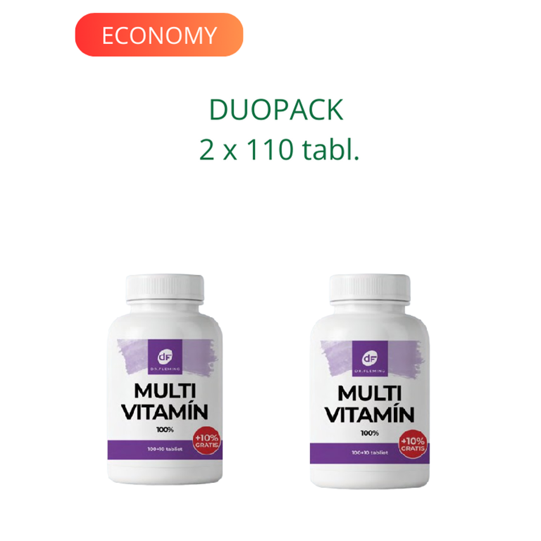 DR. FLEMING Multivitamín +10% gratis 220ks DUOPACK