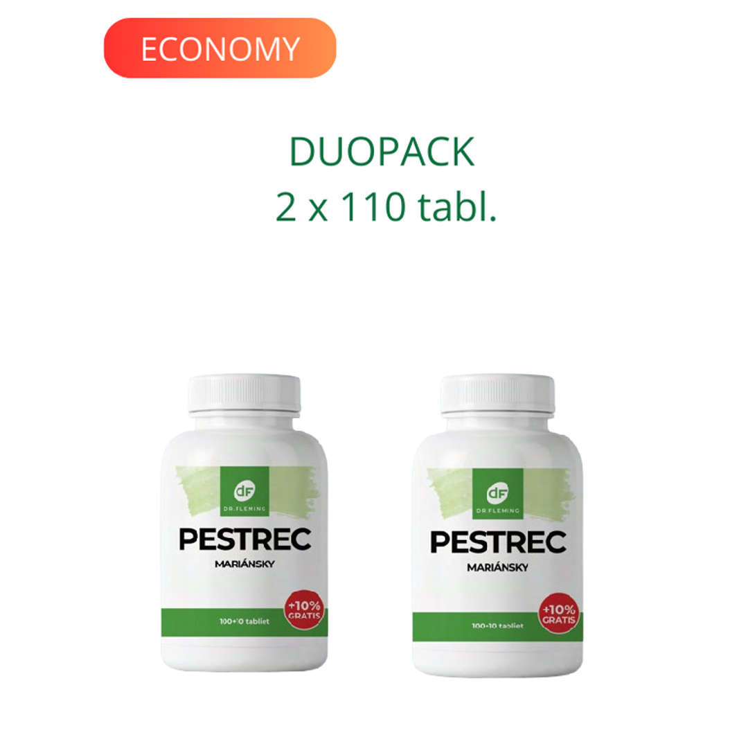 DR. FLEMING Pestrec Mariánsky +10%grátis 220ks DUOPACK