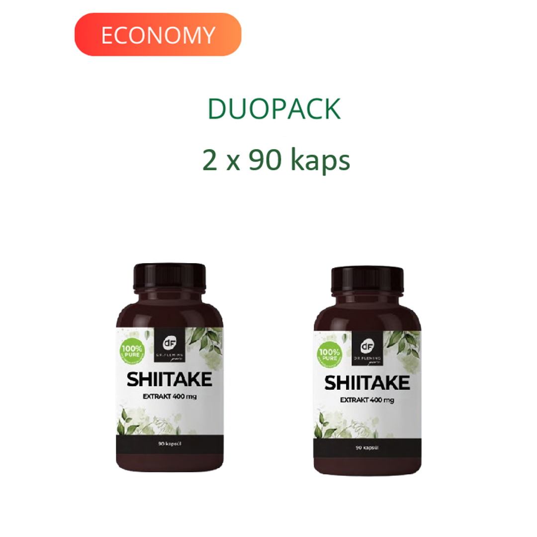 DR. FLEMING Shiitake extrakt 400mg 180 kapsúl DUOPACK