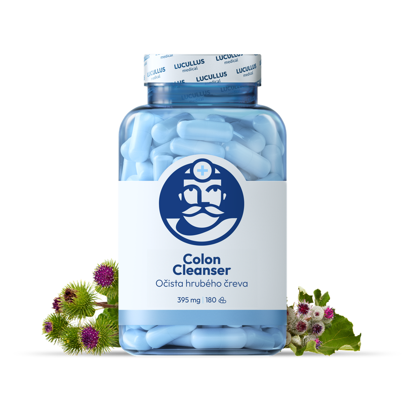 Dr. LUCULLUS Colon Cleanser 180 kapsúl Očista hrubého čreva