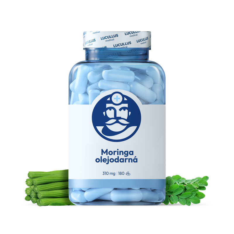 Dr. LUCULLUS Moringa olejodarná 2× 60 kapsúl