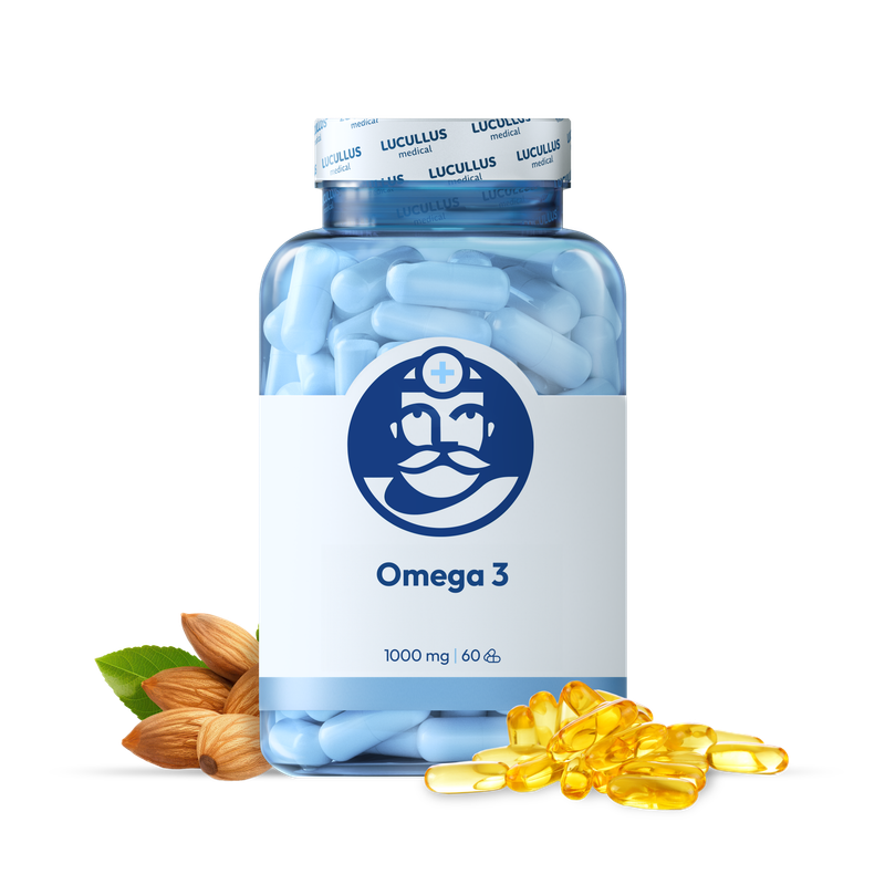 Dr. LUCULLUS Omega 3 2× 60 kapsúl