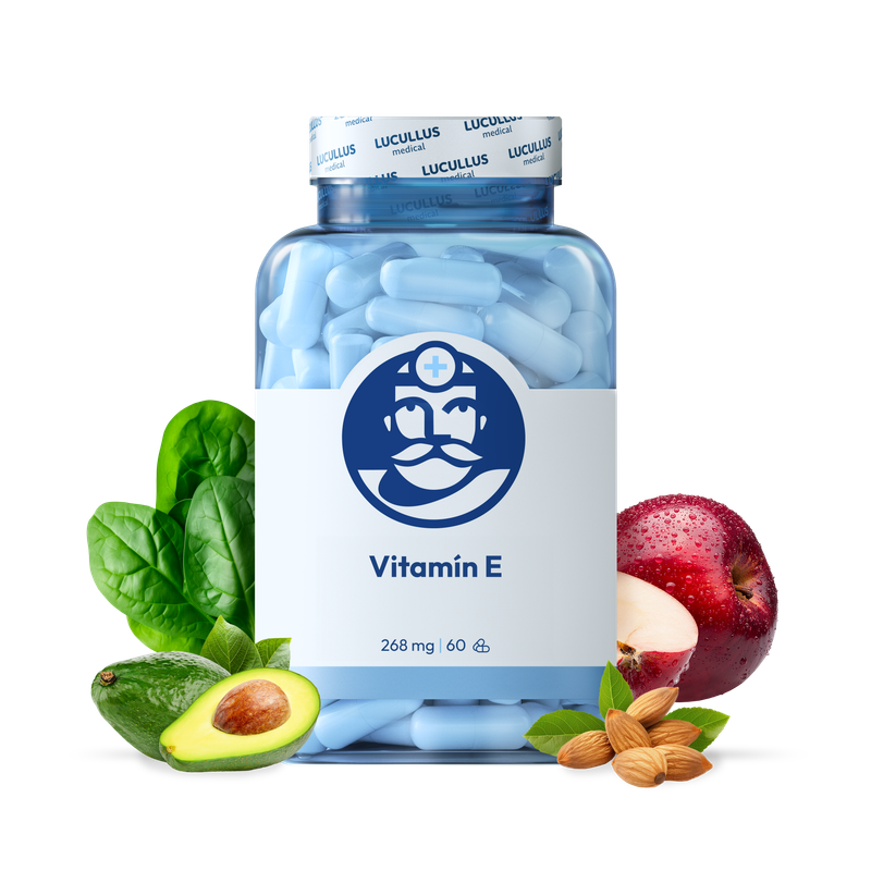 Dr. LUCULLUS Vitamín E 60 kapsúl