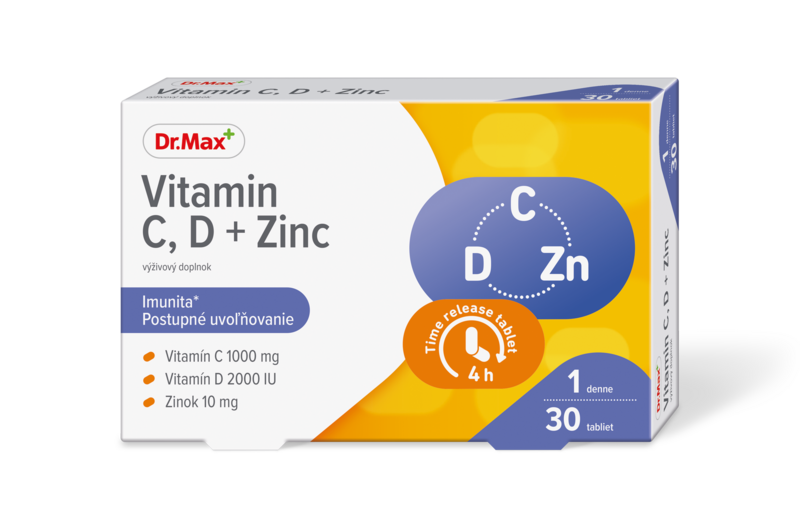 Dr. Max Vitamin C, D + Zinc
