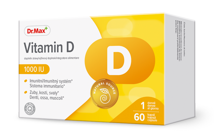 Dr. Max Vitamín D 1000 IU