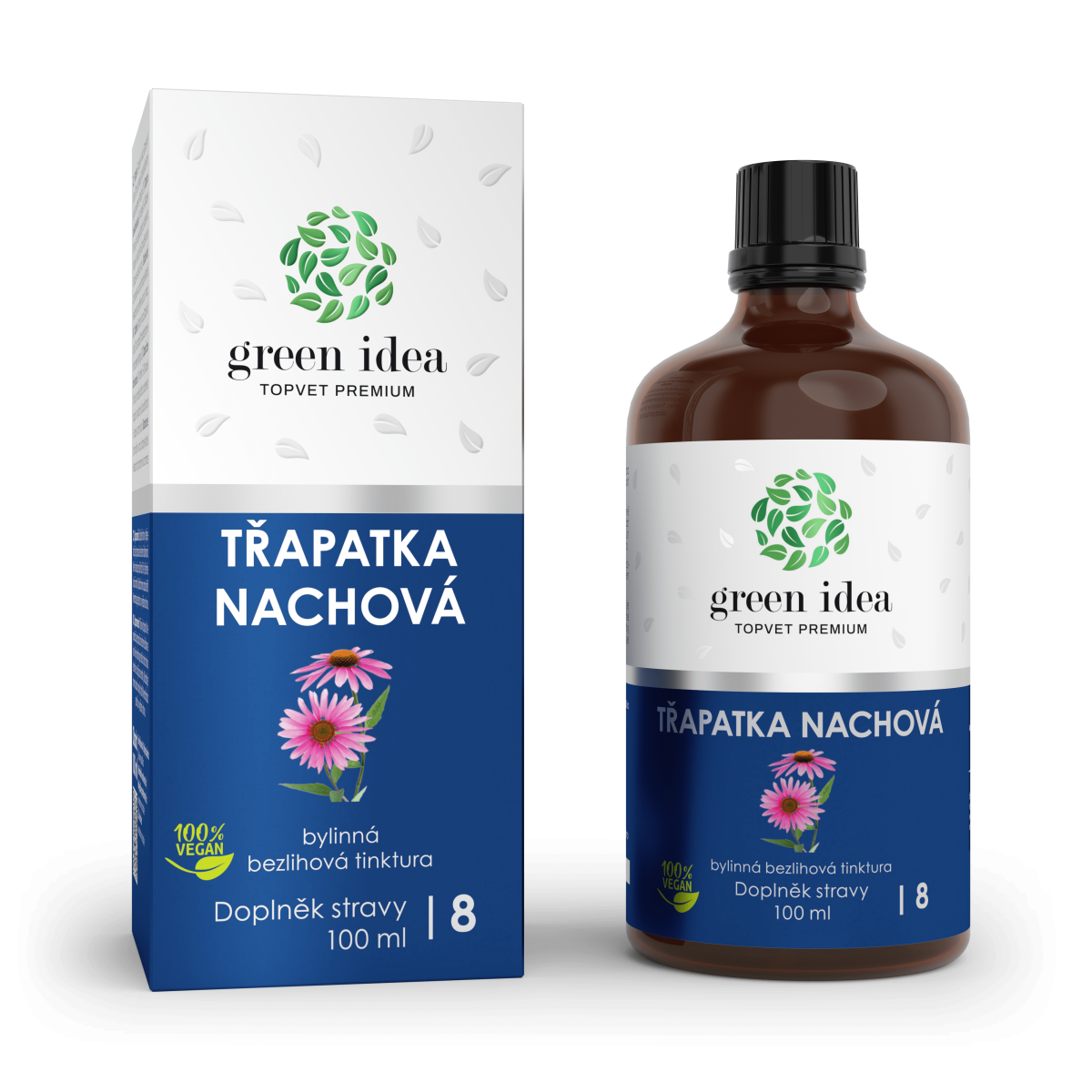 Echinacea - bezliehová tinktúra 100 ml - Green idea