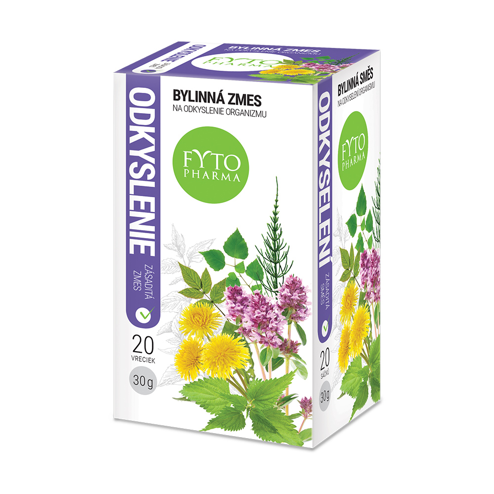Fytopharma Bylinná zmes NA ODKYSLENIE ORGANIZMU