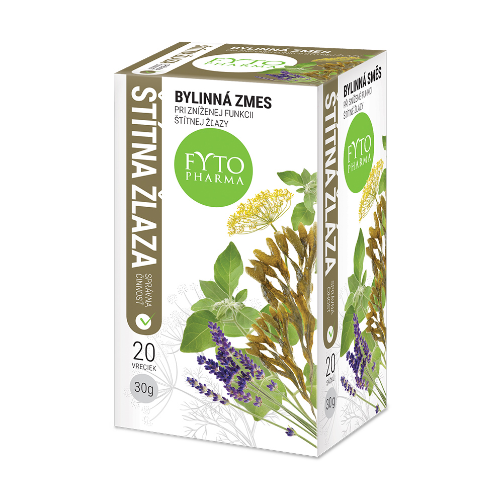 Fytopharma Bylinná zmes pri zníženej funkcii štítnej žľazy