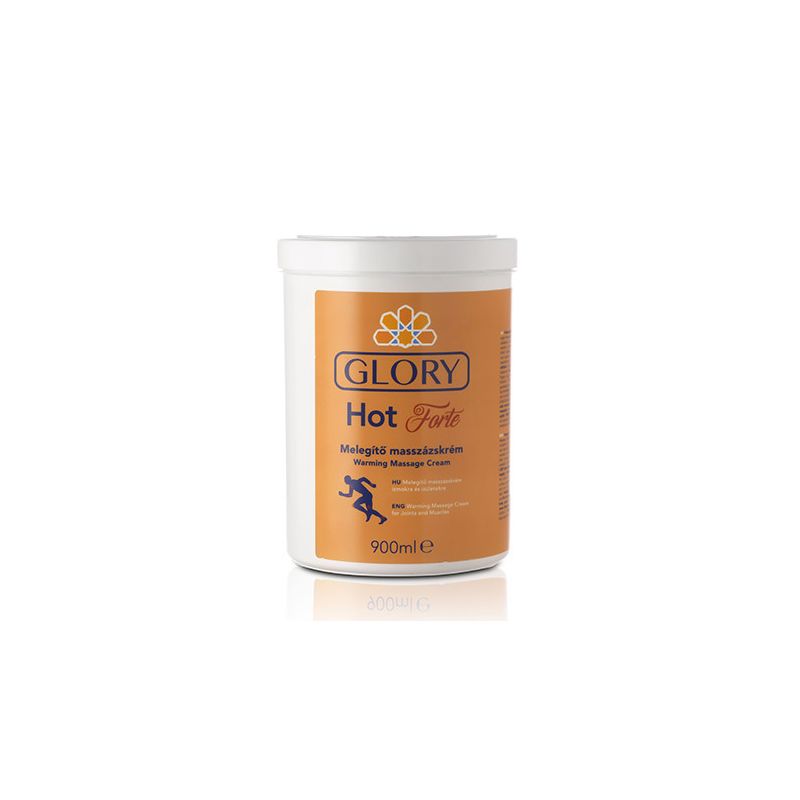 GLORY Hot Forte hrejivý masážny krém 900 ml