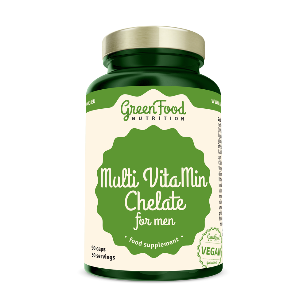 GreenFood Nutrition Multi Chelate men 90cps