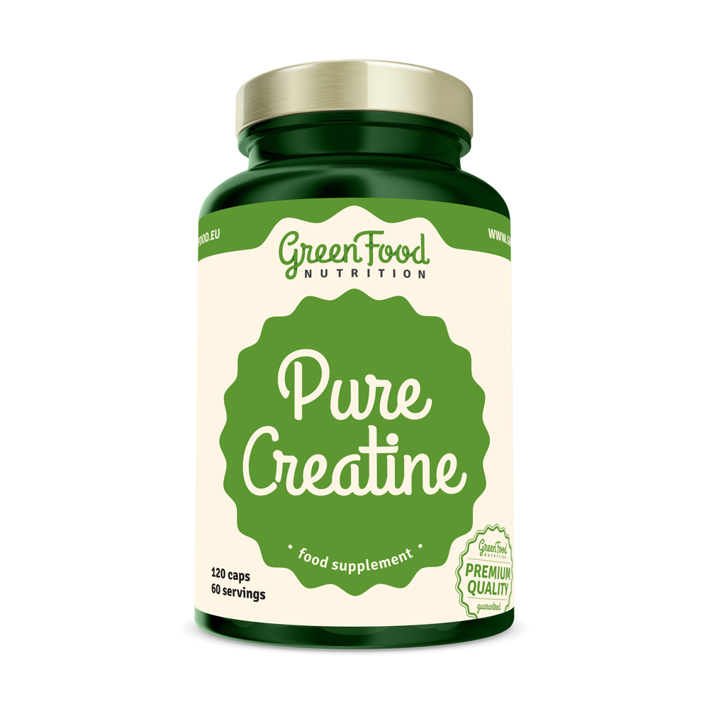 GreenFood Nutrition Pure Creatine 120cps