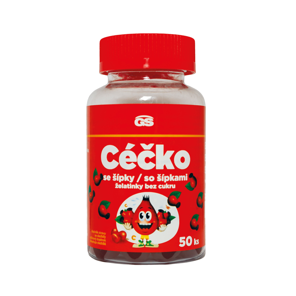 GS Céčko so šípkami, želatinky bez cukru