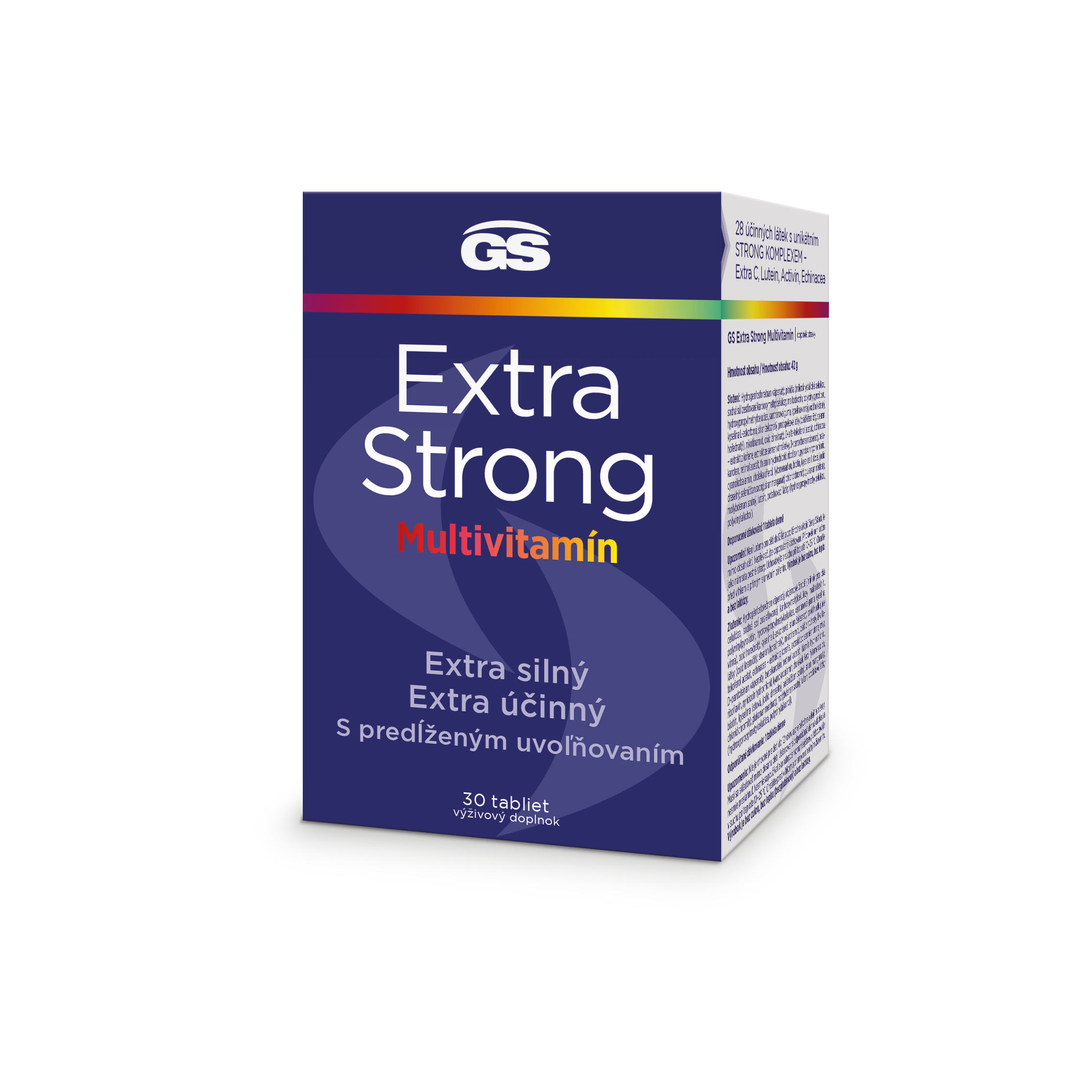 GS Extra Strong Multivitamín, 30 tbl