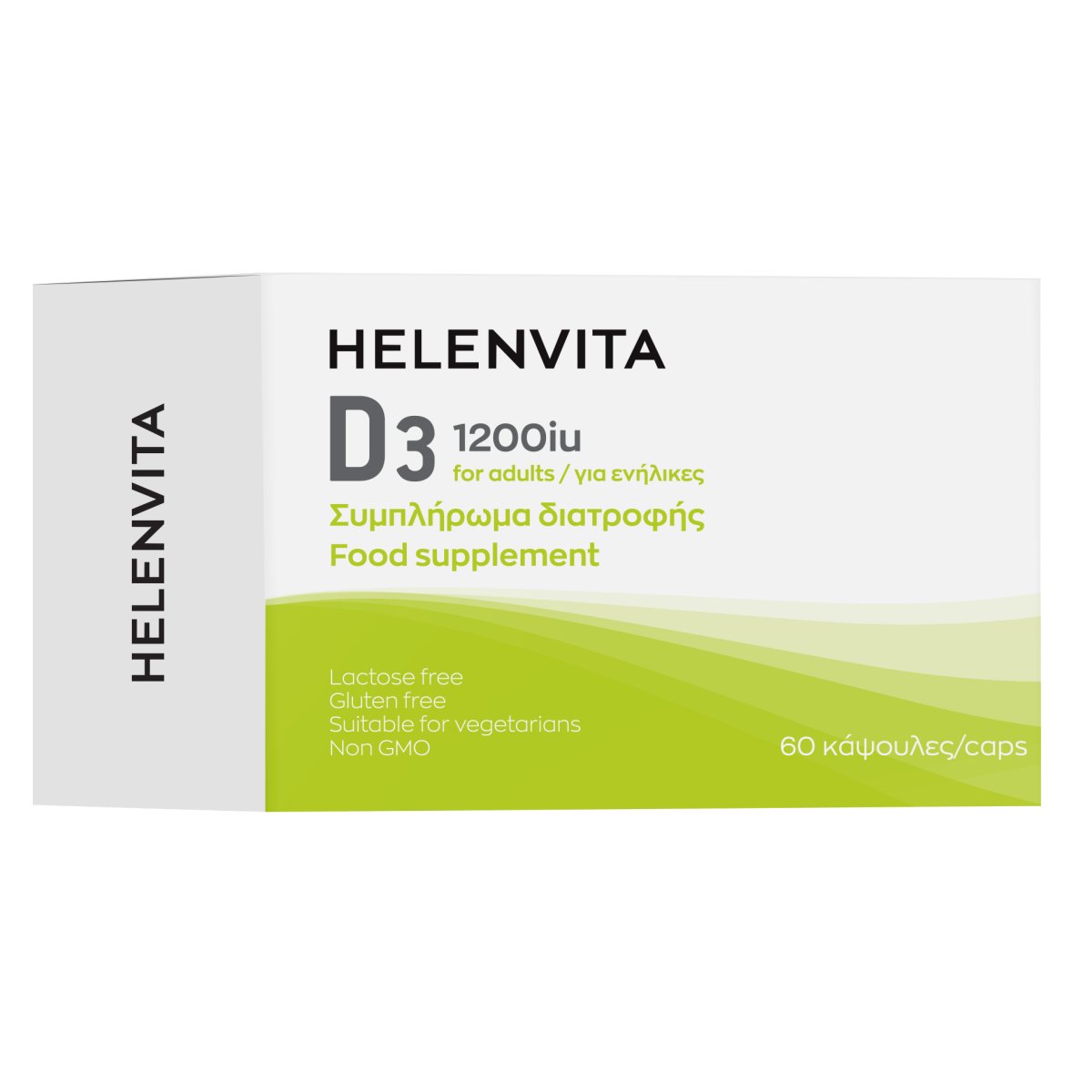 Helenvita Vitamín D3 1200 IU 60 kapsúl, 30 µg