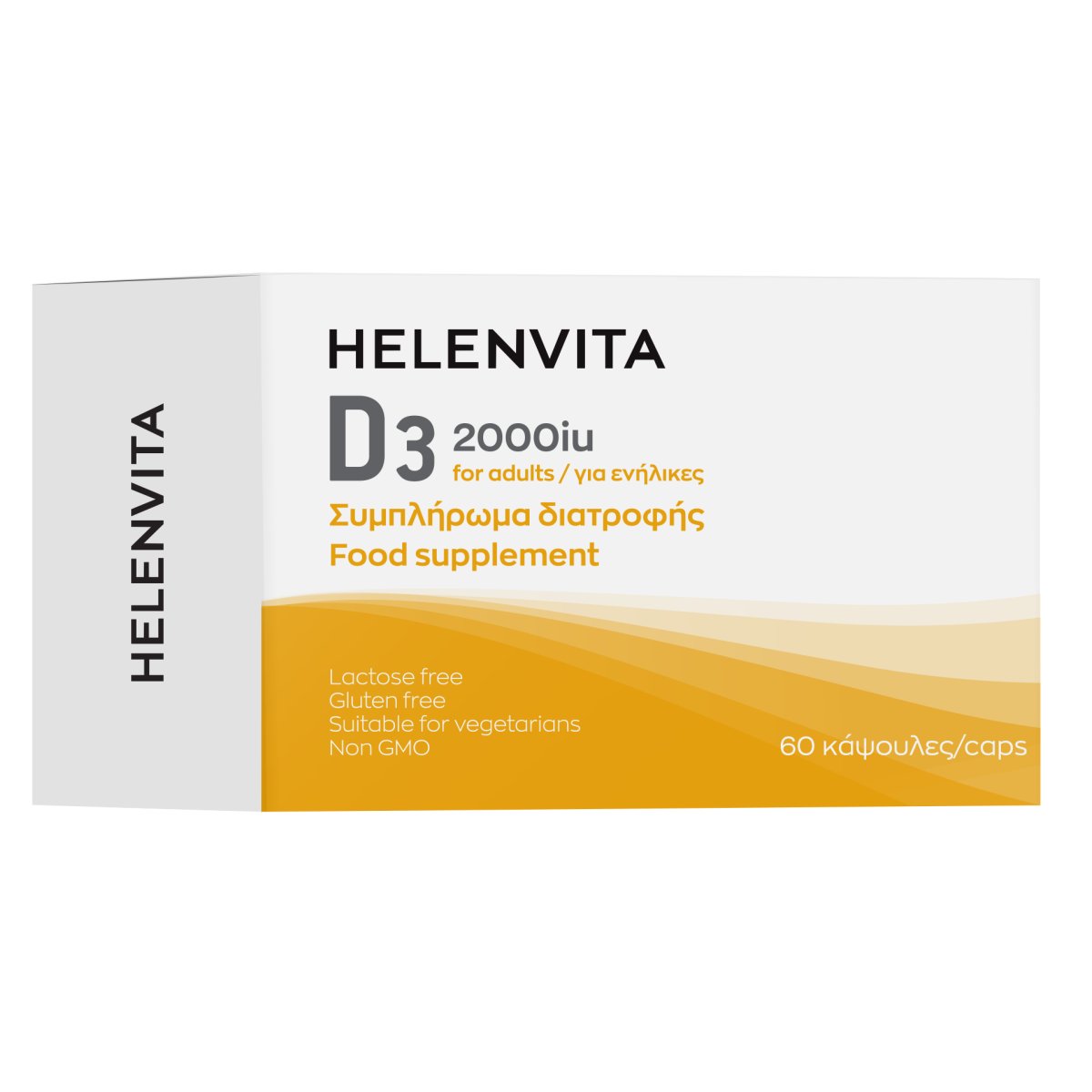 Helenvita Vitamín D3 2000 IU 60 kapsúl, 50 µg
